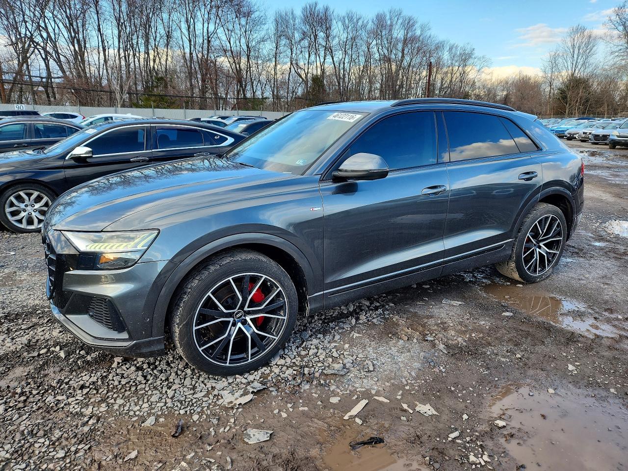 2022 Audi Q8 VIN WA1EVBF15ND010830 photo 1