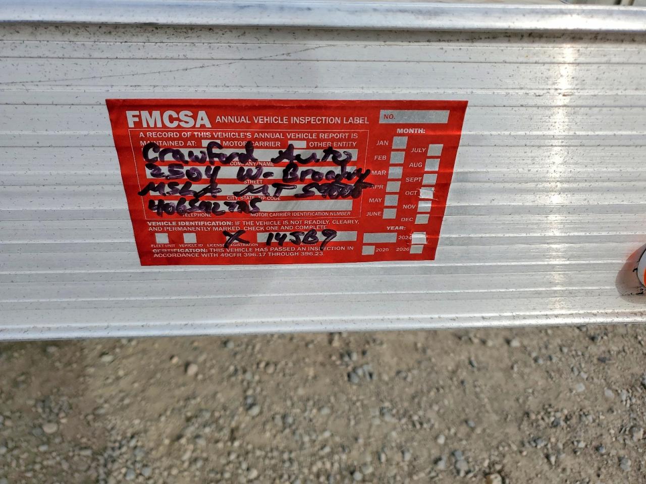 1999 SPARTAN Trailer VIN 1PBSN09J2X1000015 photo 8