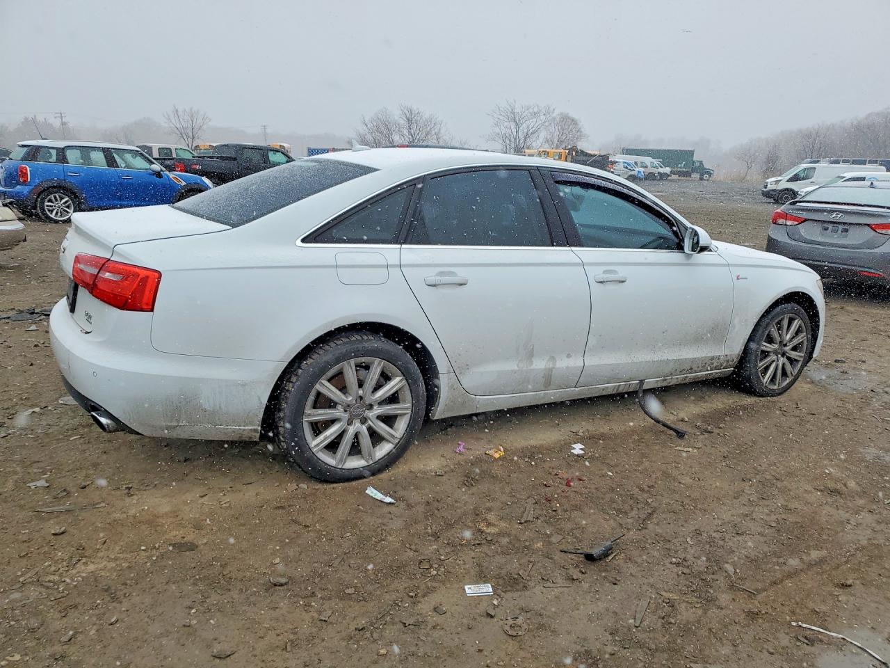 2014 Audi A6 VIN WAUFGAFC8EN031520 photo 3