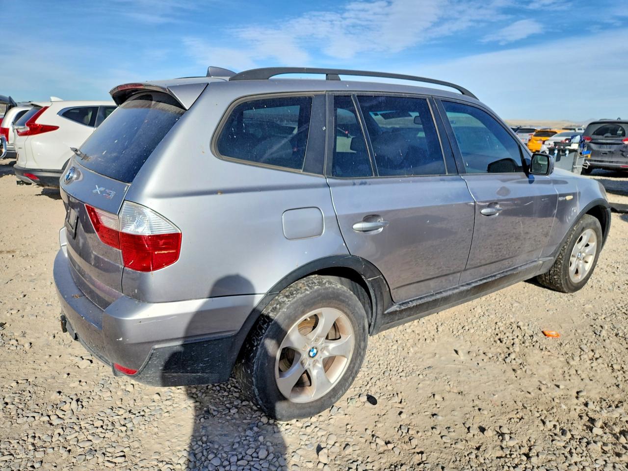 2007 BMW X3 VIN WBXPC93407WF08541 photo 3