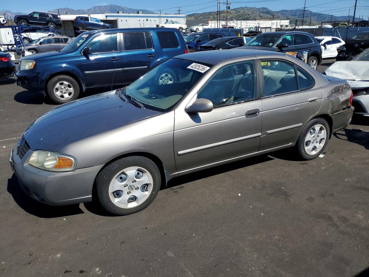 2005 NISS Sentra VIN 3N1CB51D45L492857 photo 1