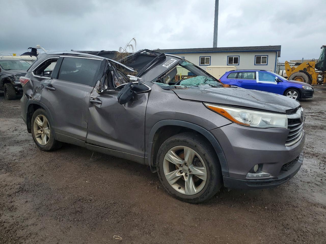 2014 Toyota Highlander VIN 5TDDKRFH2ES006335 photo 4