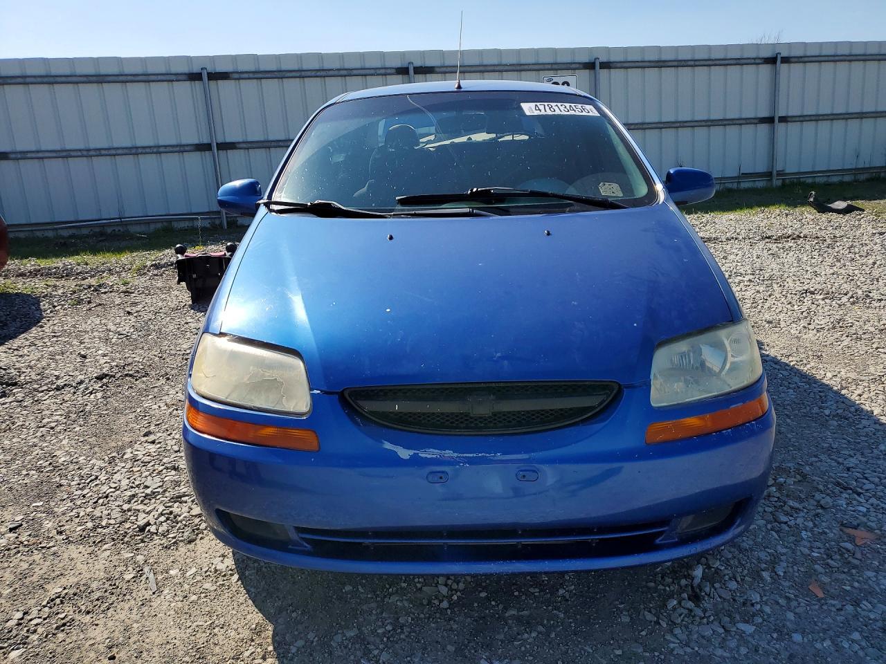 2005 Chevrolet Aveo VIN KL1TD52615B458035 photo 5