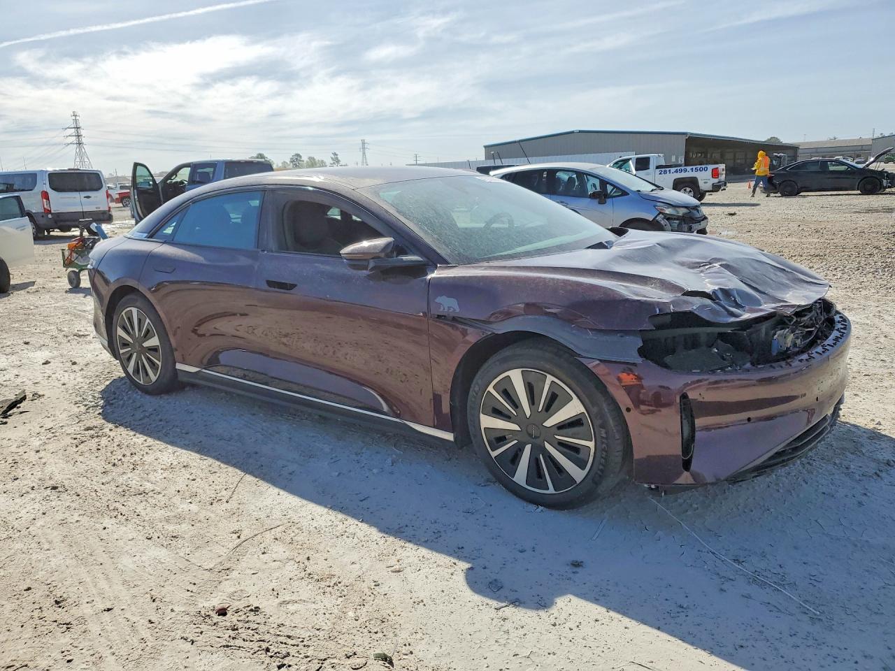 2025 Lucid Air VIN 50EA1PGA2SA003161 photo 4