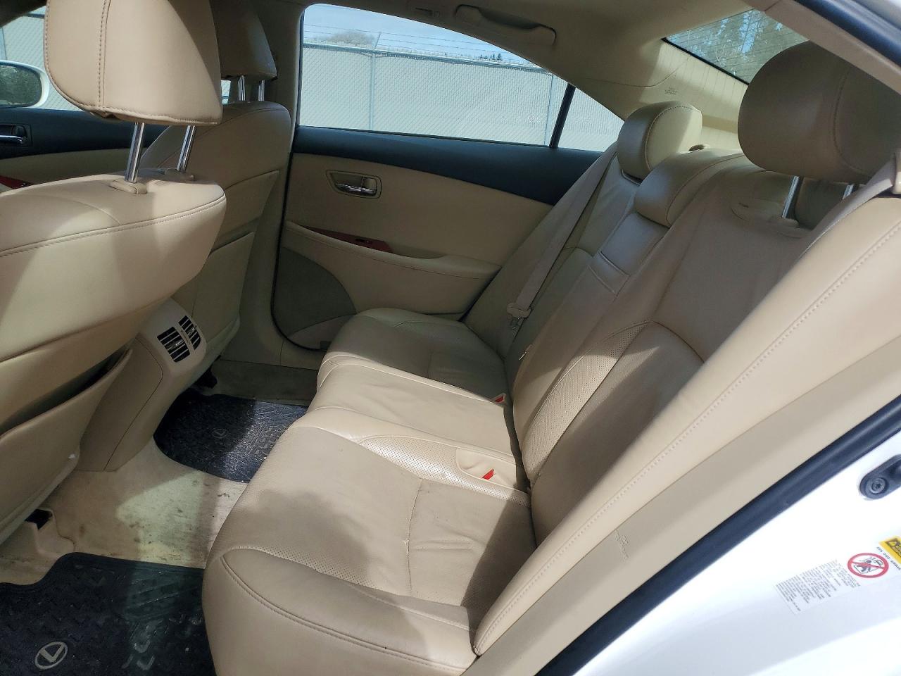 2008 Lexus ES350 VIN JTHBJ46G182232607 photo 10
