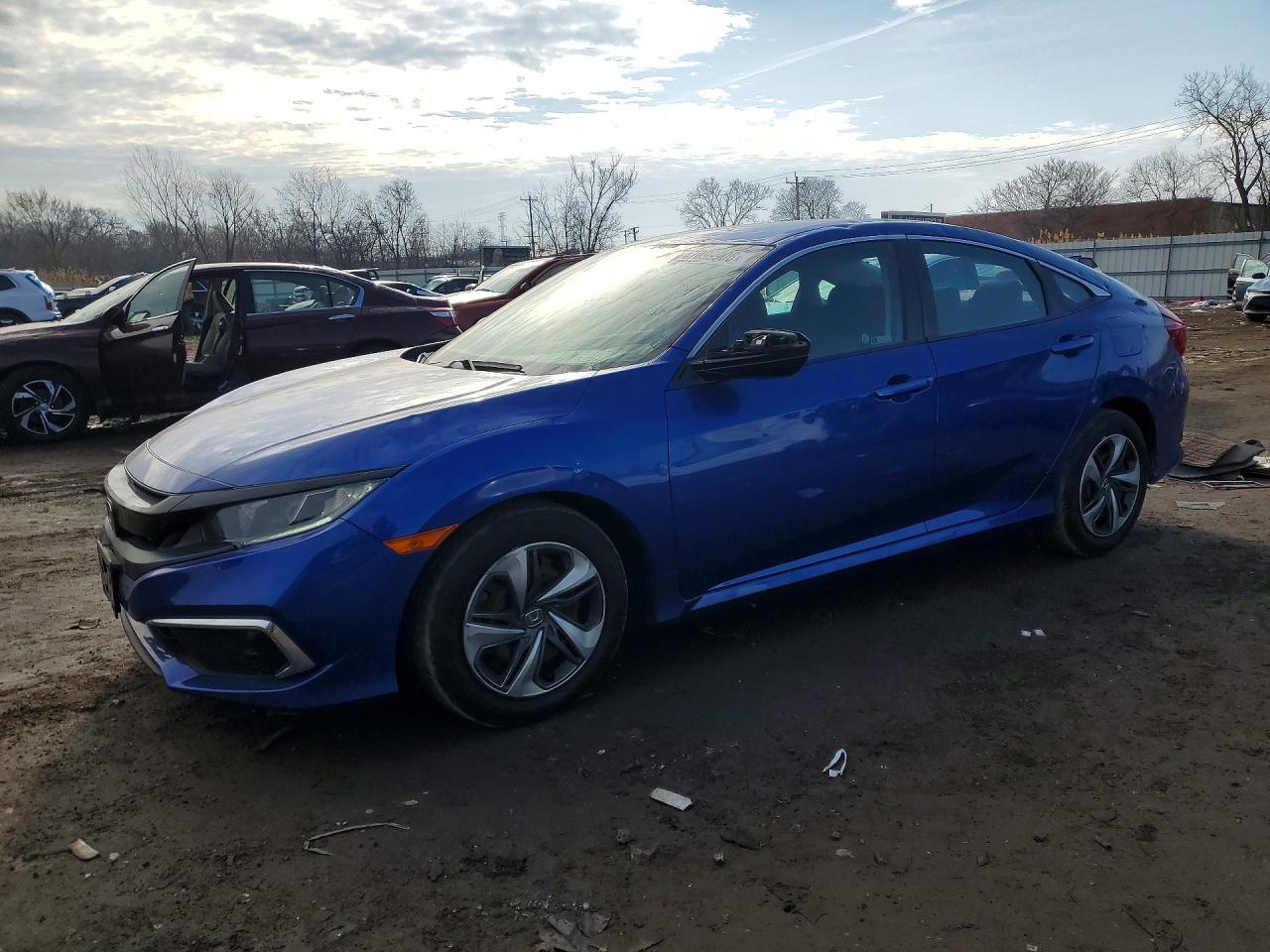 2020 Civic VIN 2HGFC2F66LH596144 photo 1