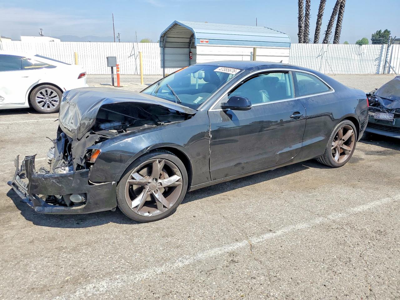 2012 Audi A5 VIN WAULFAFR0CA007517 photo 1