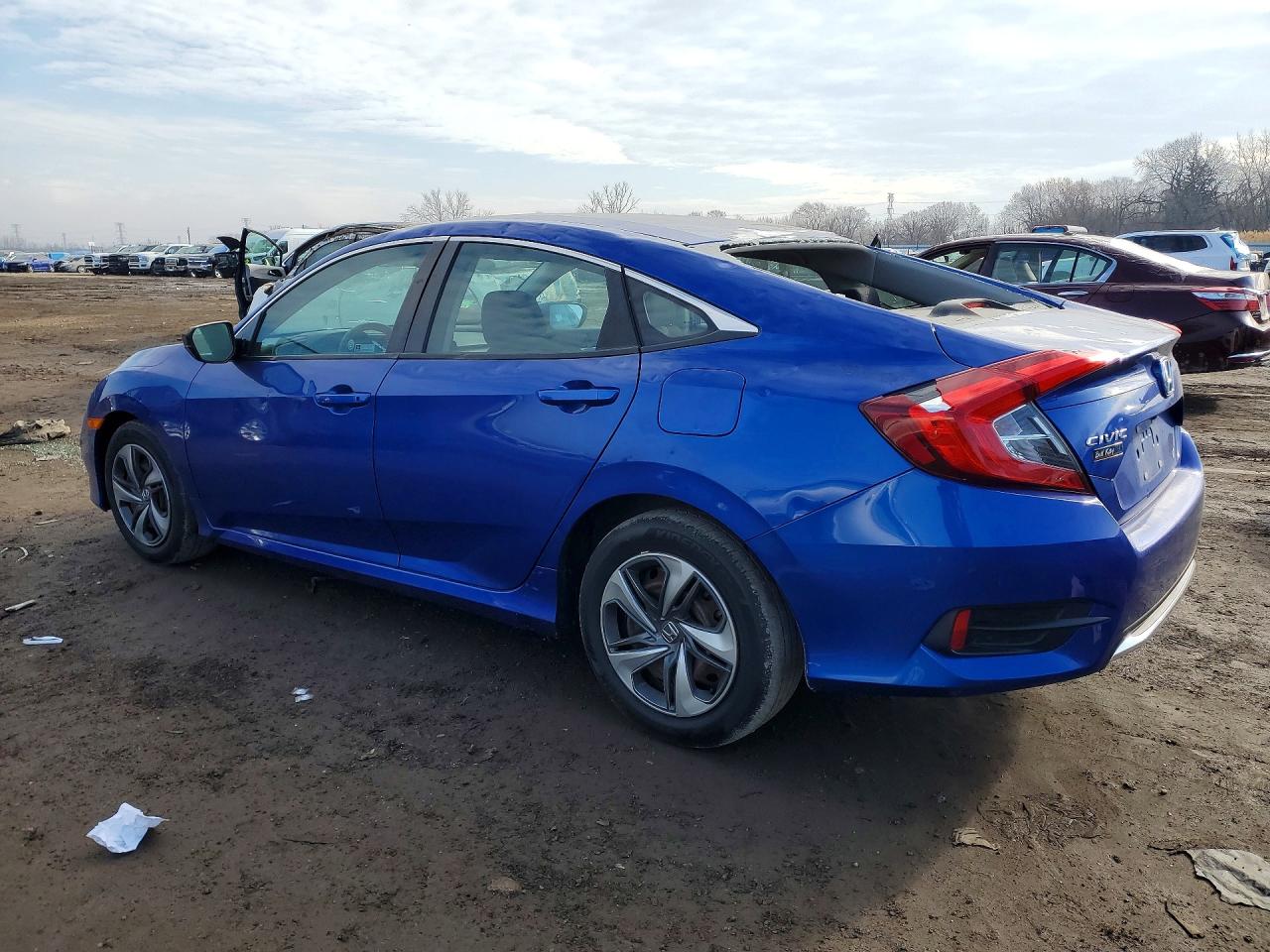 2020 Civic VIN 2HGFC2F66LH596144 photo 2