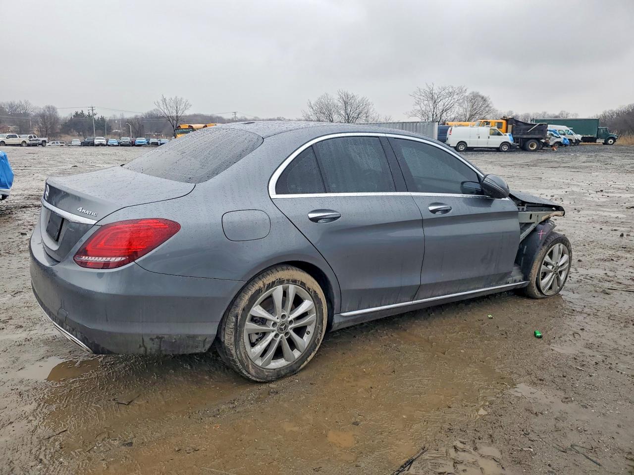 2020 Mercedes-Benz C class VIN W1KWF8EB1LR594637 photo 3