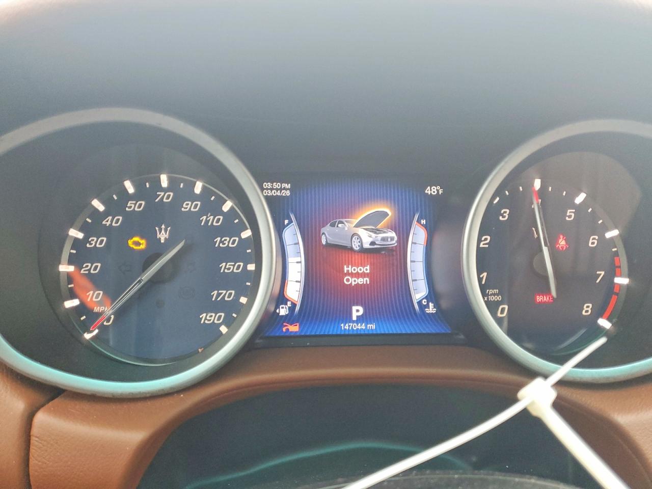 2016 MASERATI Ghibli VIN ZAM57RTA7G1188400 photo 9