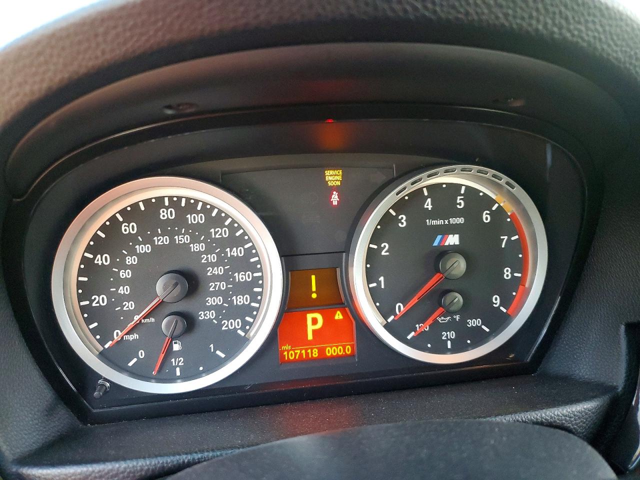 2009 BMW M3 VIN WBSPM93559E201173 photo 9