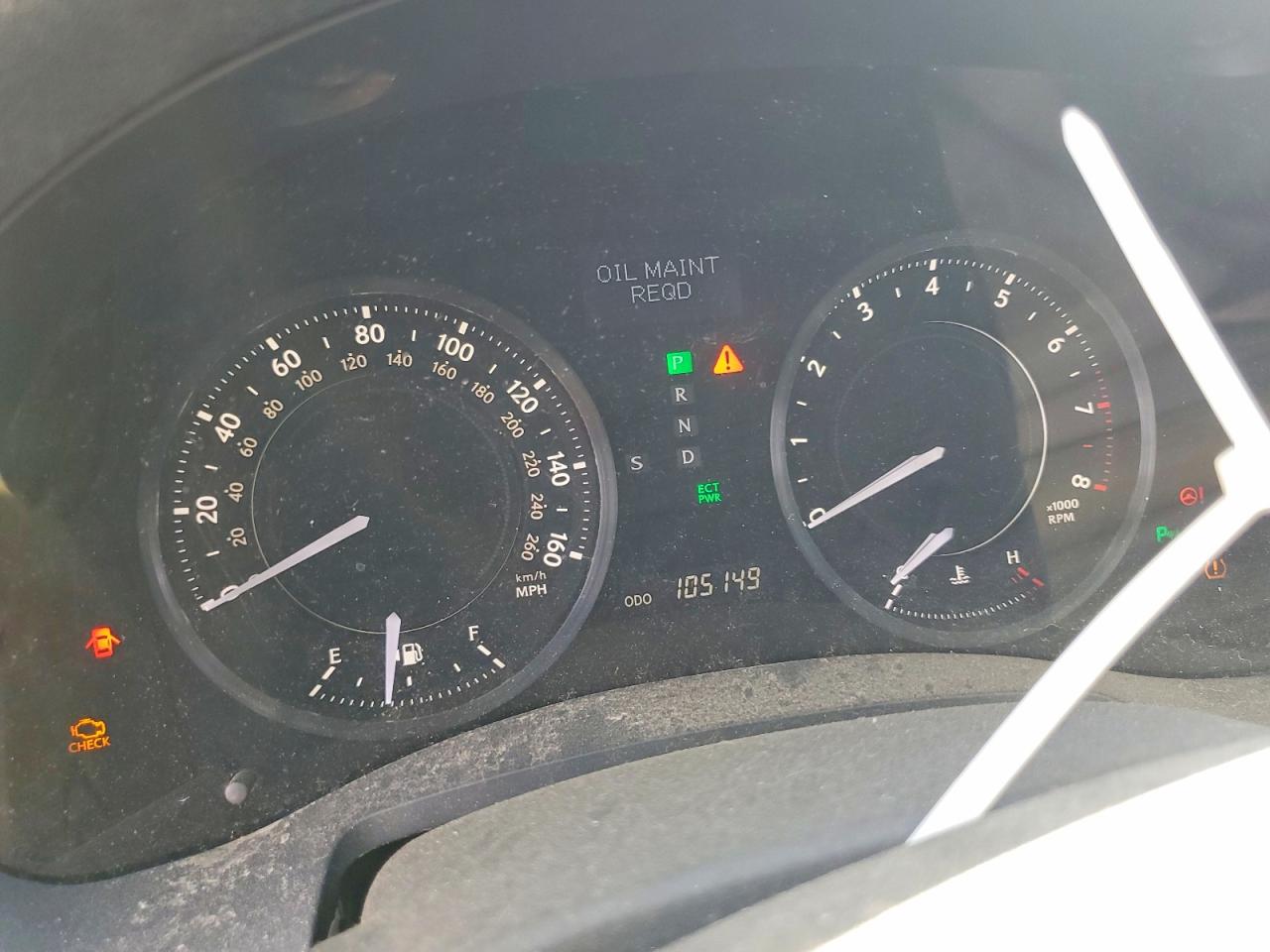 2010 Lexus Is VIN JTHFF2C2XA2507106 photo 9