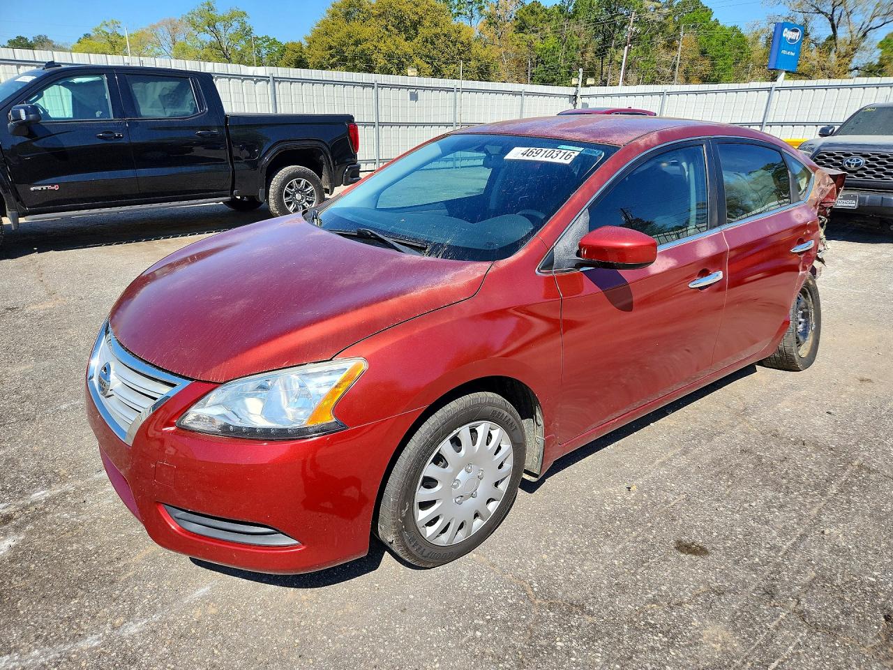 2015 Nissan Sentra VIN 3N1AB7AP0FY267059 photo 1