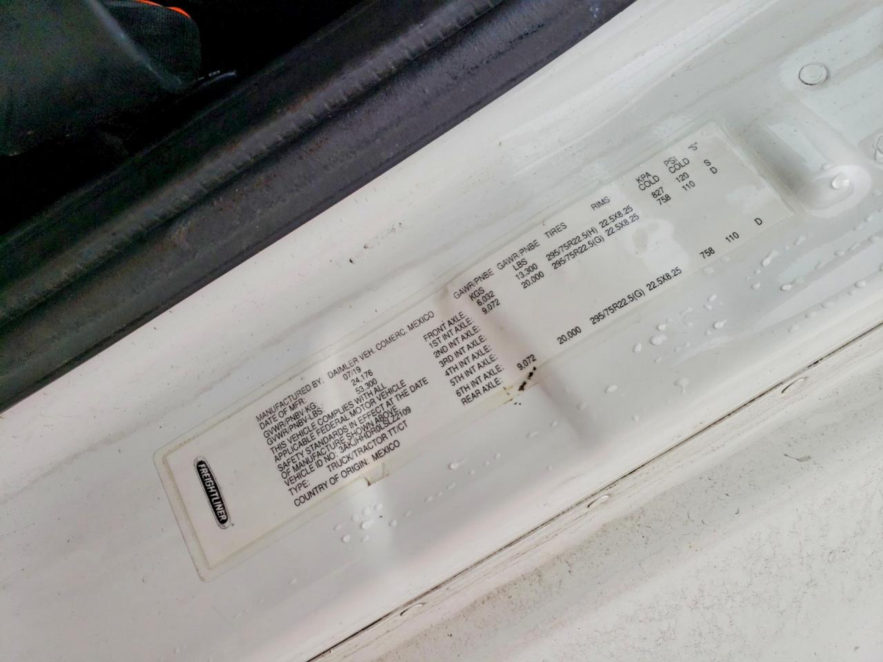 2020 FREIGHTLINER All other VIN 3AKJHHDR0LSLZ2109 photo 10