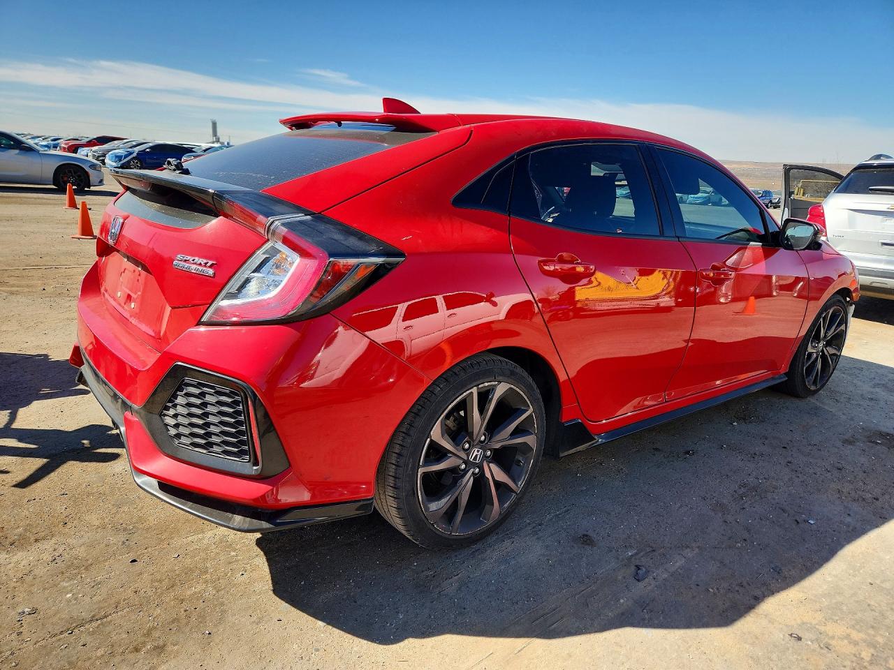 2018 Honda Civic VIN SHHFK7H97JU235352 photo 3
