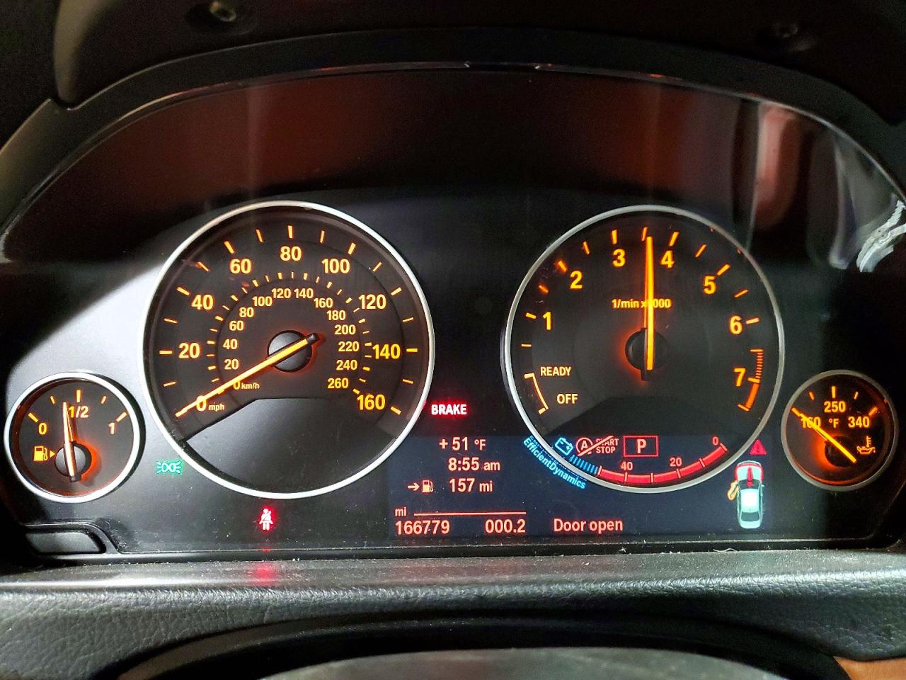 2014 BMW 3 series VIN WBA3B5G54ENS07827 photo 9