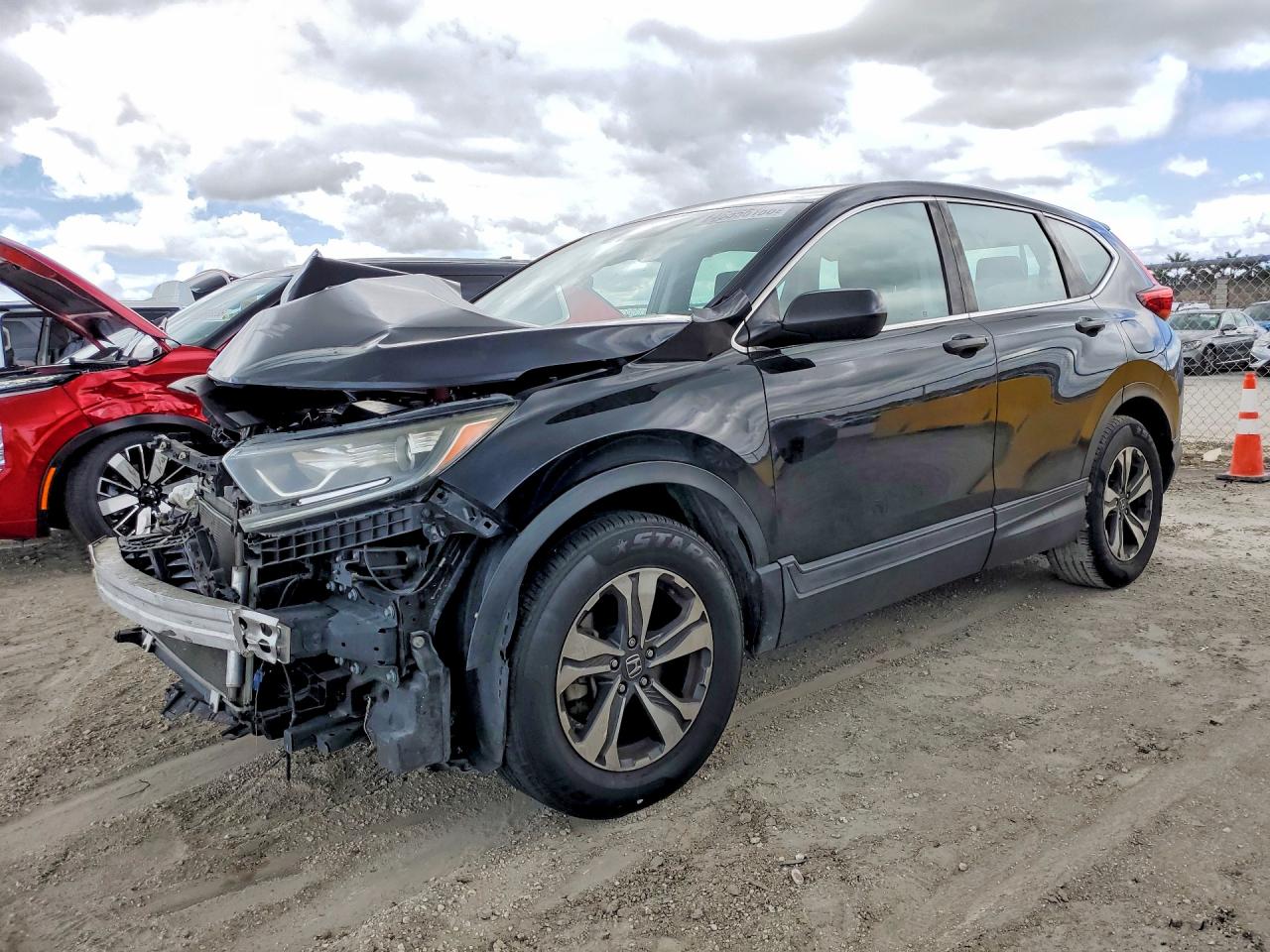 2019 Honda Crv VIN 2HKRW5H30KH418145 photo 1