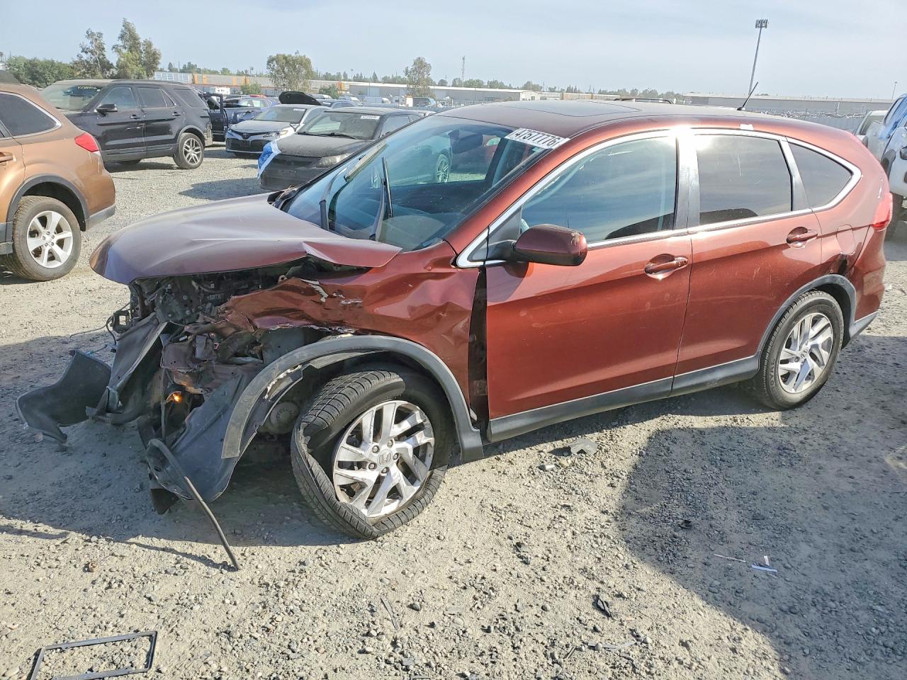 2015 Honda Crv VIN 2HKRM4H52FH704649 photo 1