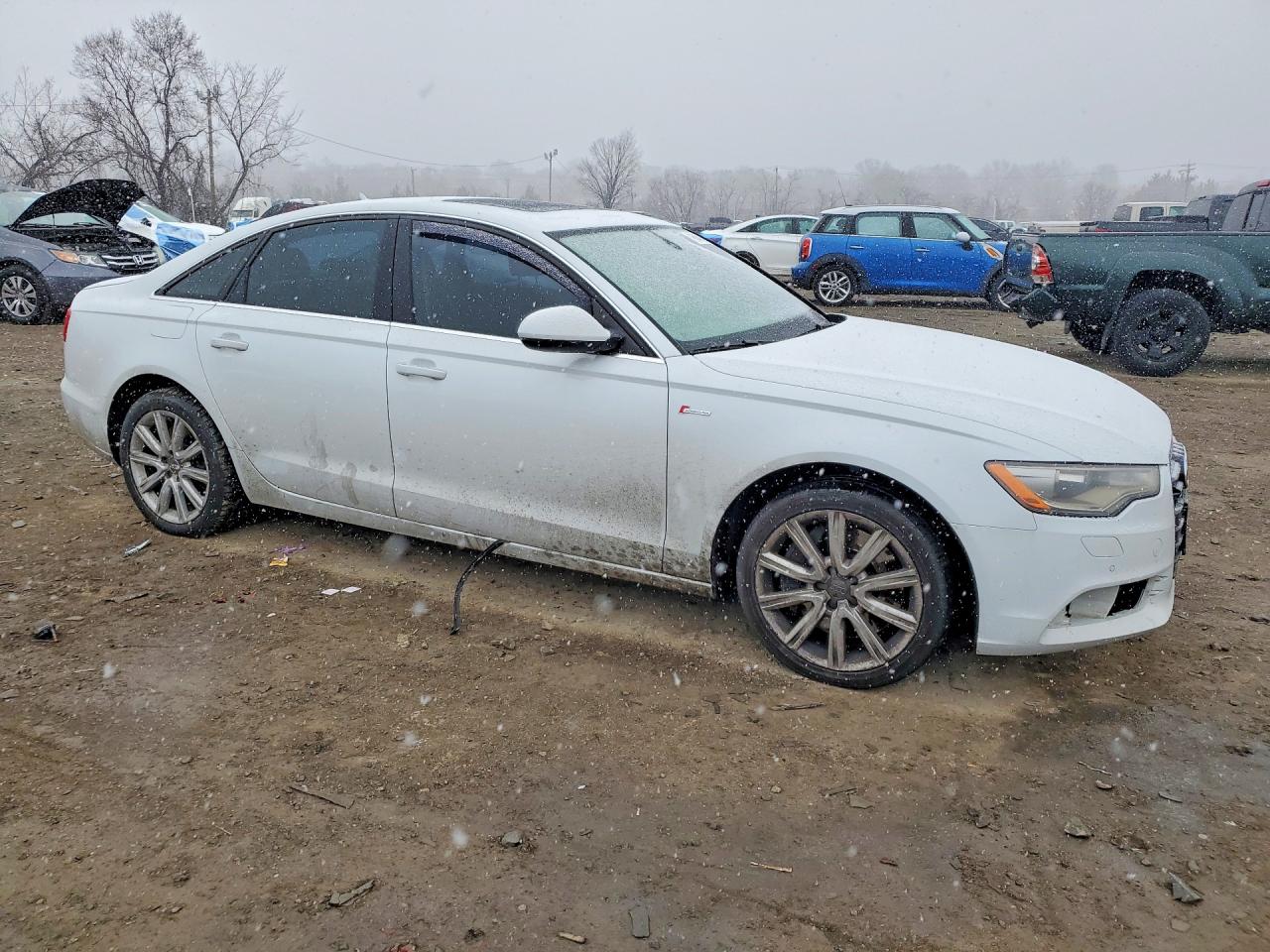 2014 Audi A6 VIN WAUFGAFC8EN031520 photo 4