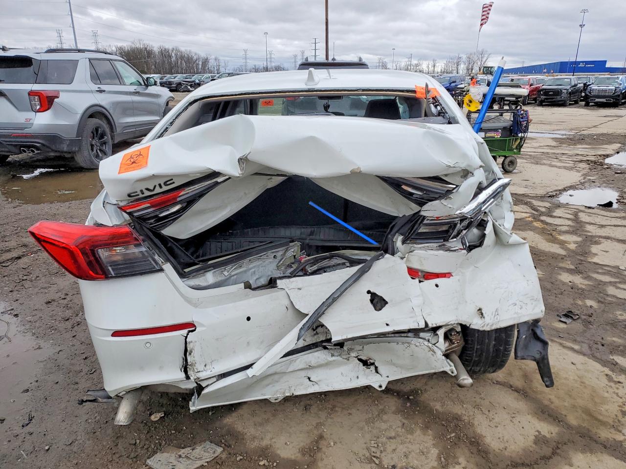 2022 HOND Civic VIN 2HGFE1F9XNH314735 photo 6