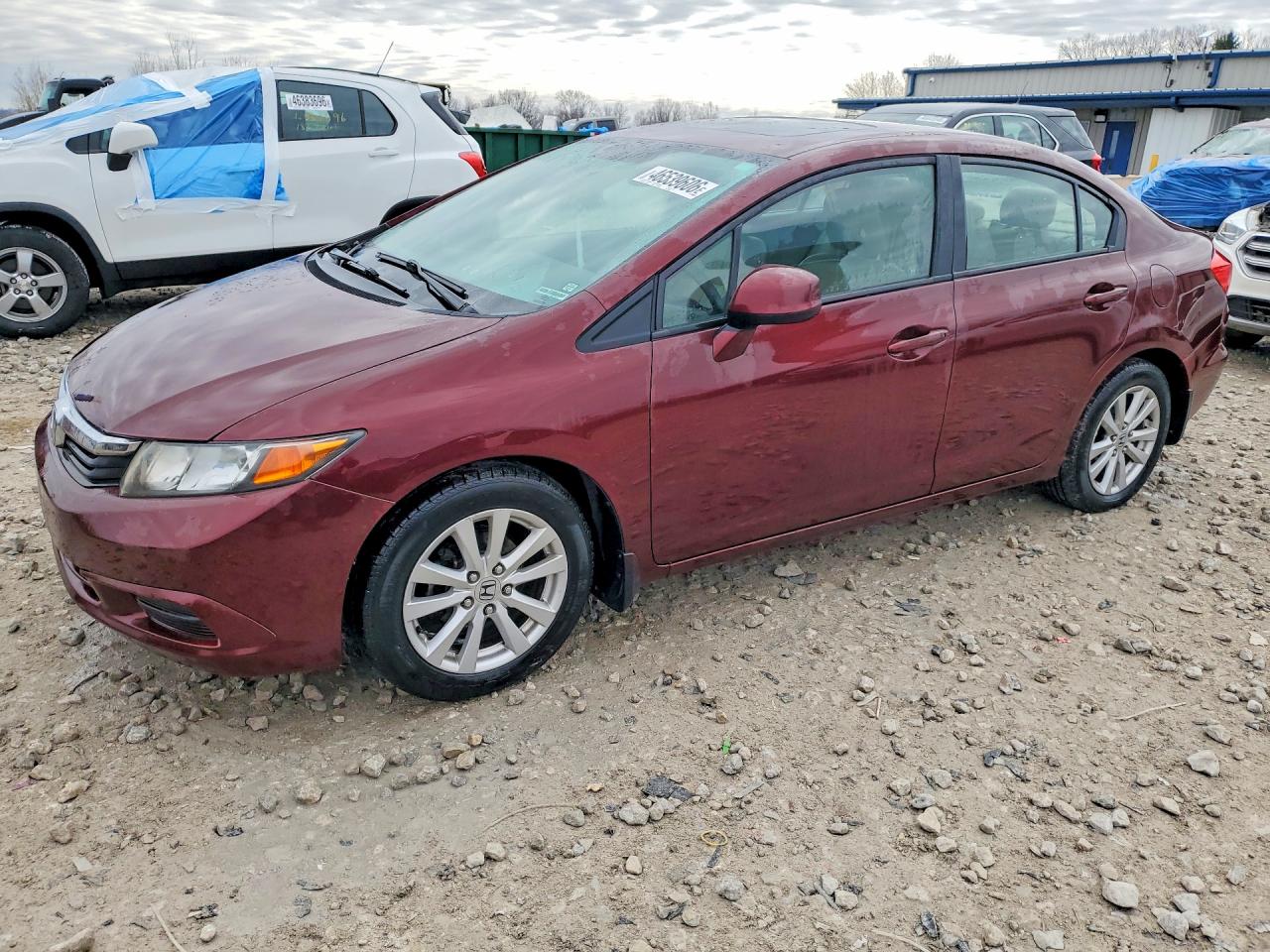 2012 Honda Civic VIN 19XFB2F96CE030590 photo 1