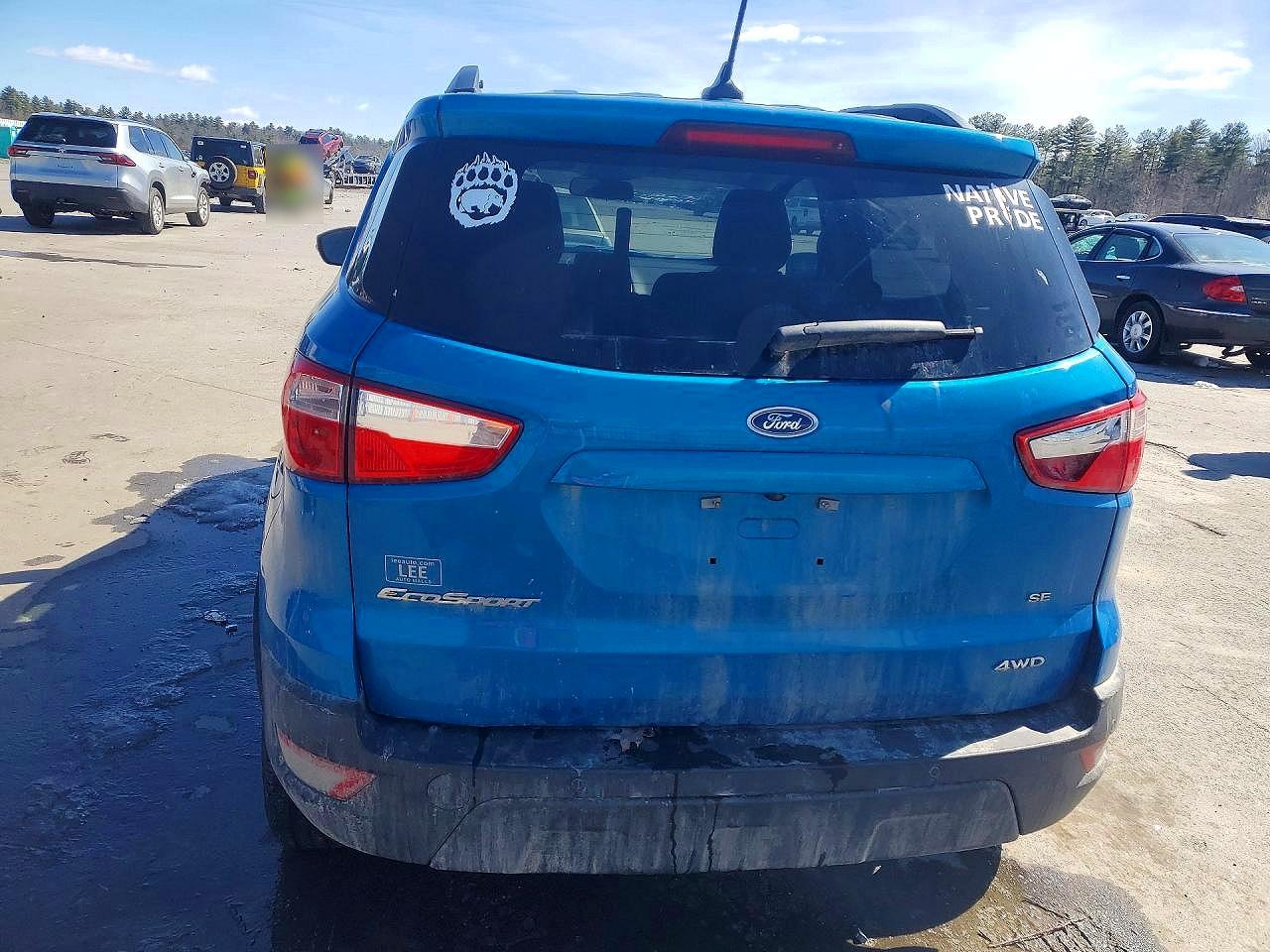 2019 Ford Ecosport VIN MAJ6S3GL6KC257273 photo 6