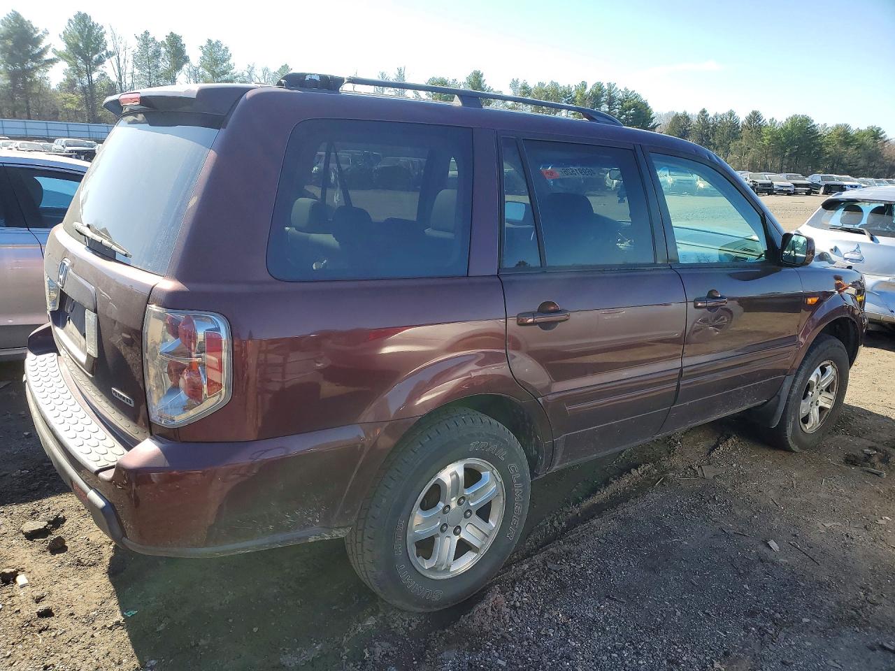 2008 HONDA Pilot VIN 5FNYF182X8B006043 photo 3
