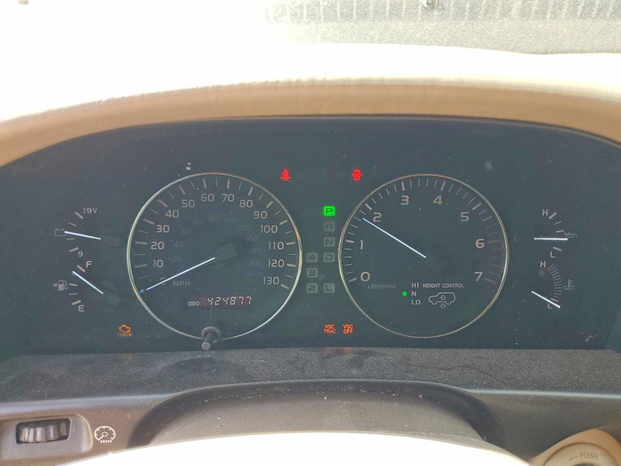 2006 Lexus Lx 470 Base VIN JTJHT00W864018226 photo 9