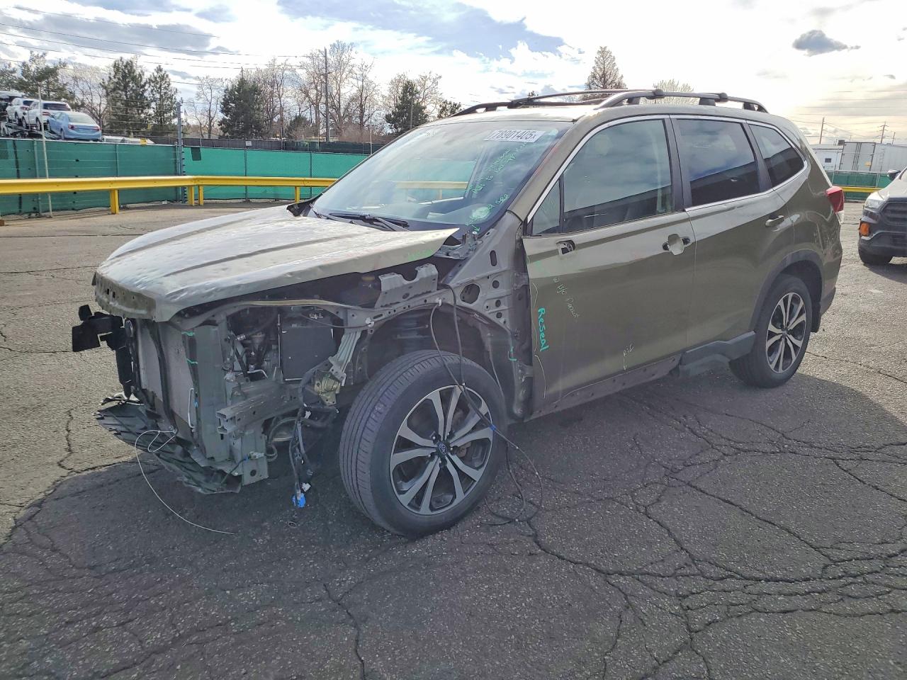 2022 Forester VIN JF2SKAPC0NH489244 photo 1