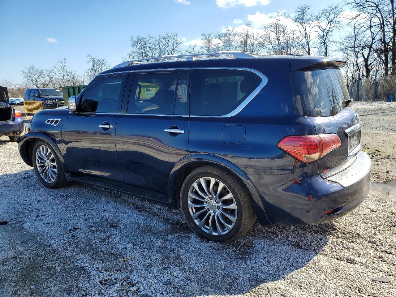 2017 Infiniti Qx80 VIN JN8AZ2NE1H9150110 photo 2