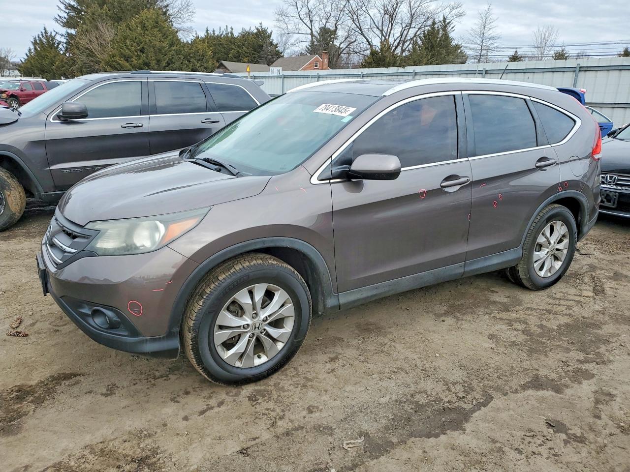 2014 Honda Crv VIN 2HKRM4H70EH664992 photo 1