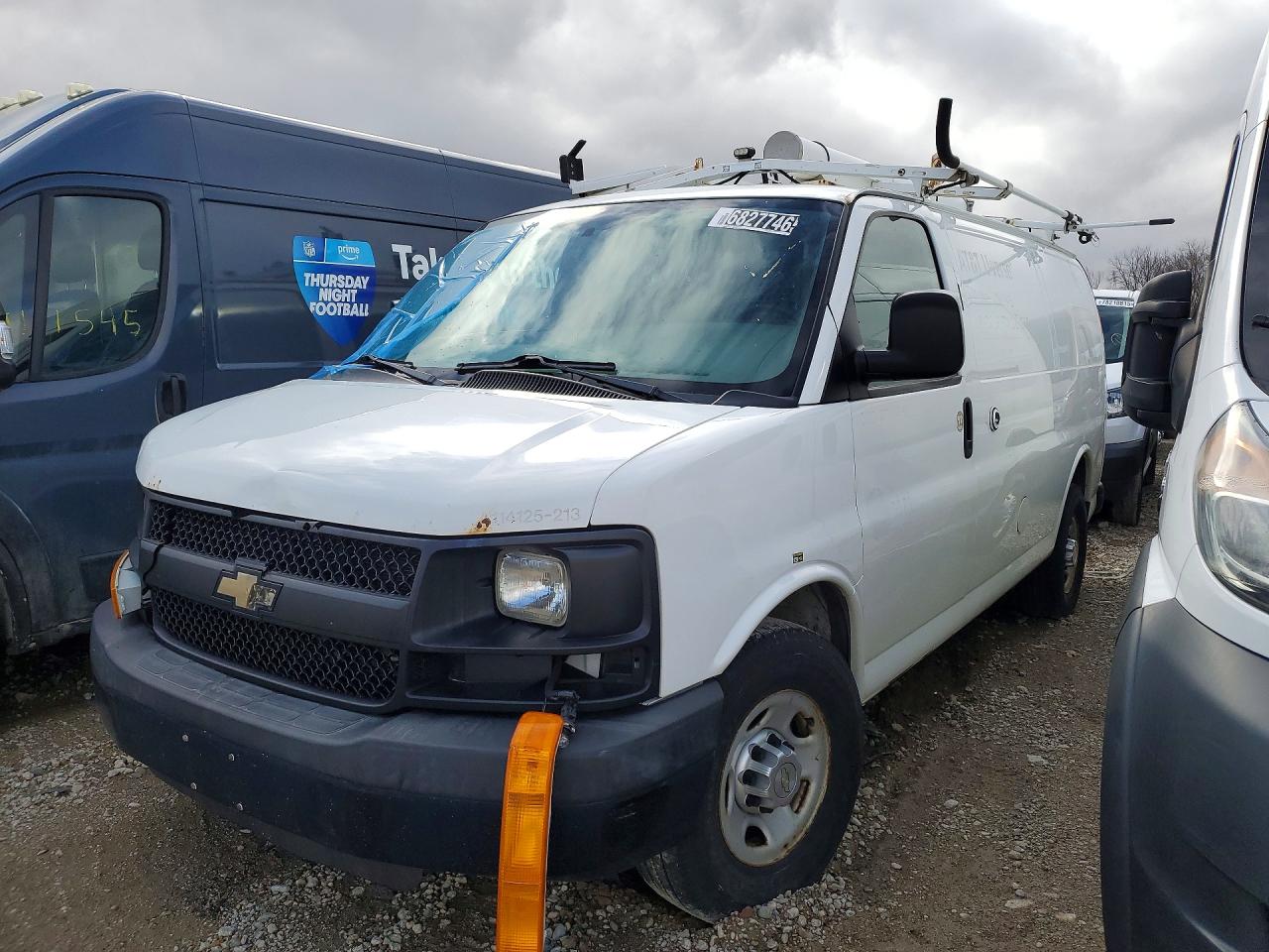 2013 CHEV Express VIN 1GCWGFCA6D1194434 photo 1