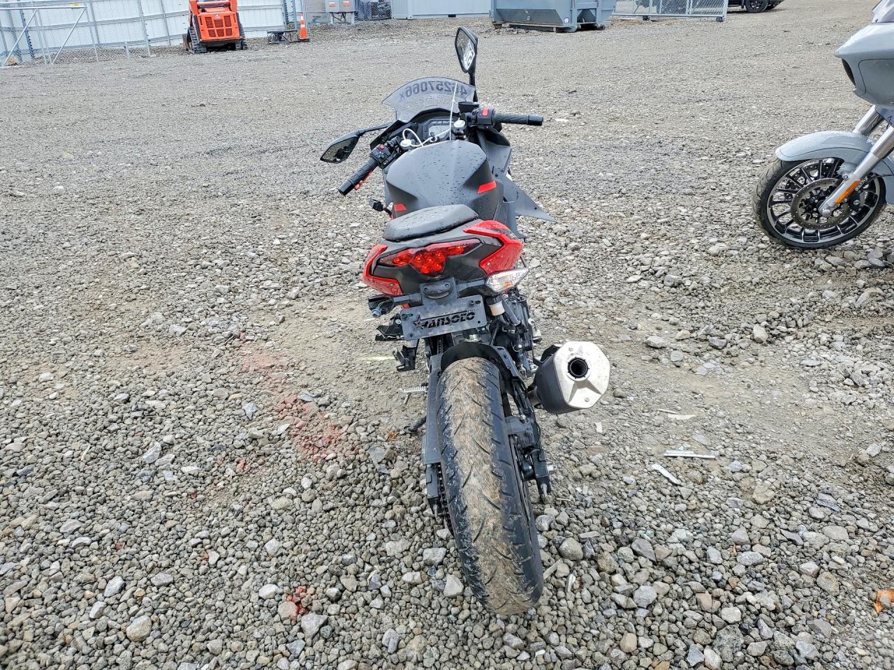 2024 Kawasaki Ninja 500 VIN ML5EXGG16RDA26114 photo 4