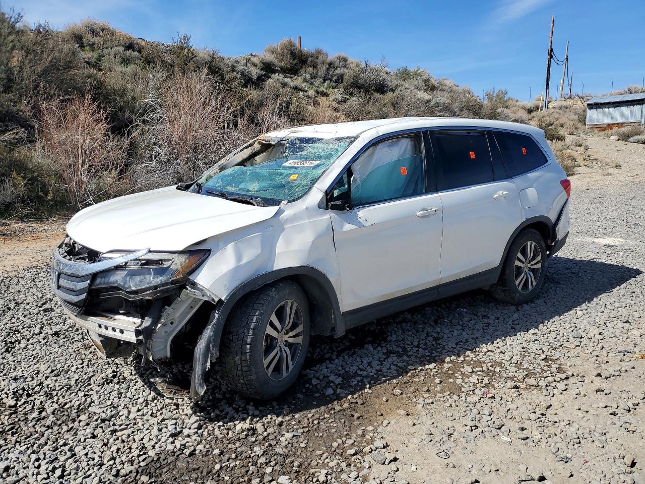2018 Honda Pilot VIN 5FNYF6H30JB012218 photo 1