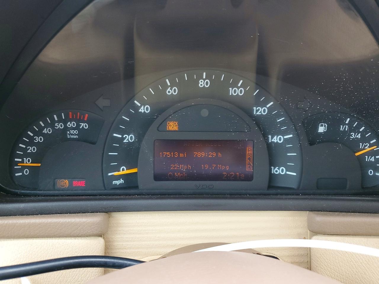 2004 Mercedes-Benz C class VIN WDBRF61J34E017981 photo 9