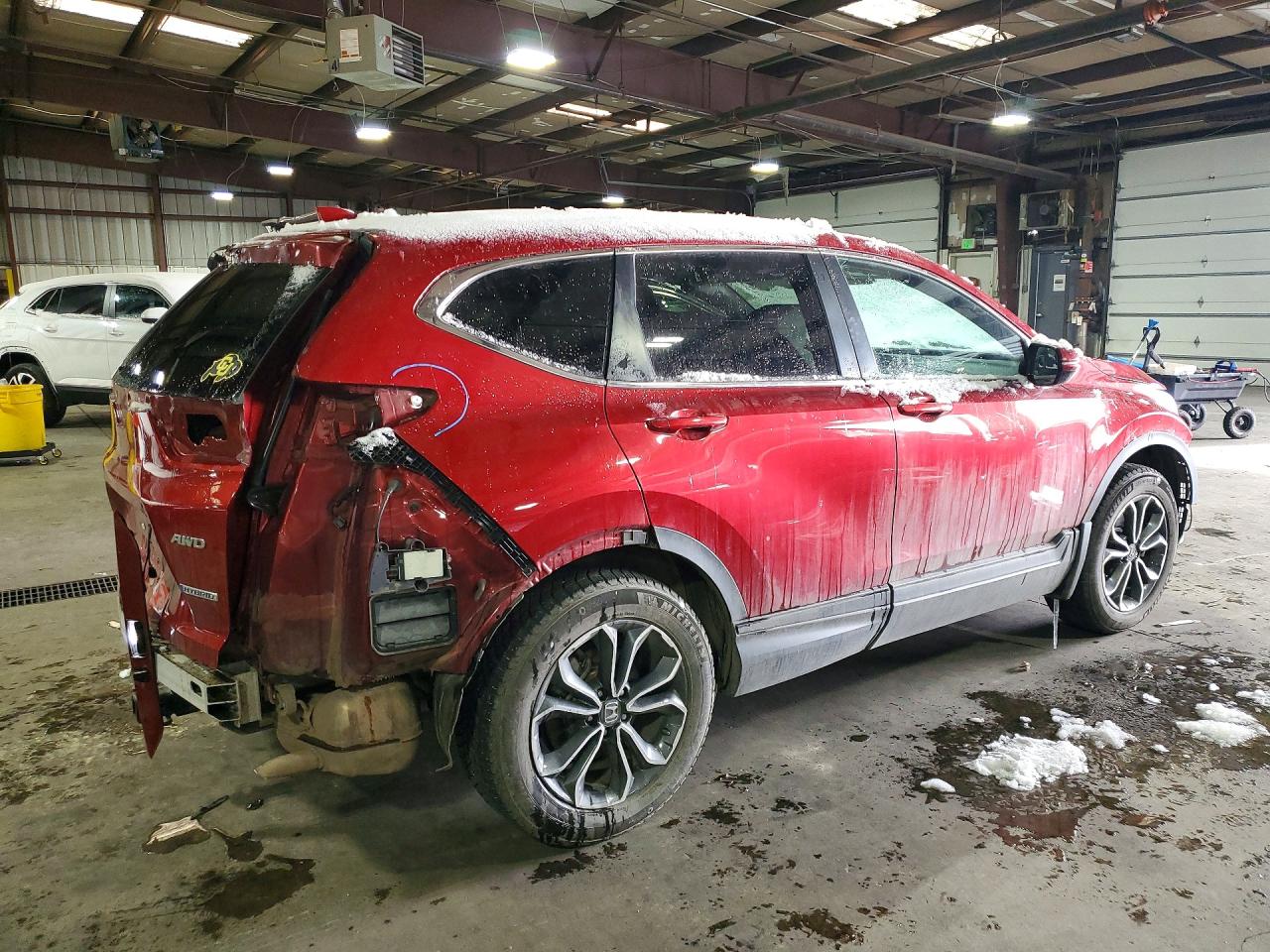 2021 Honda Crv VIN 7FART6H52ME009747 photo 3
