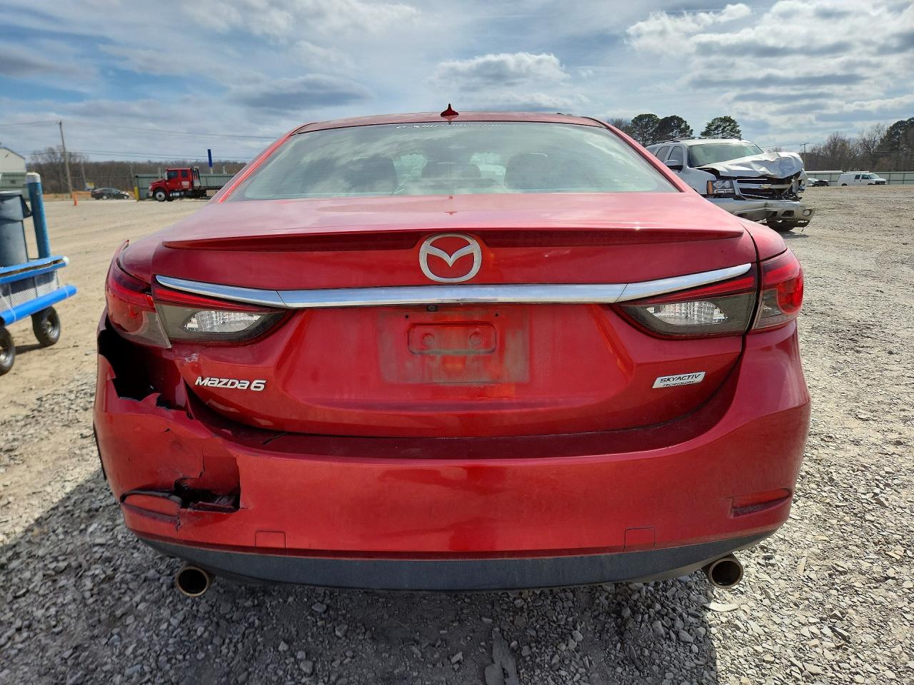 2017 Mazda 6 VIN JM1GL1X51H1133014 photo 6