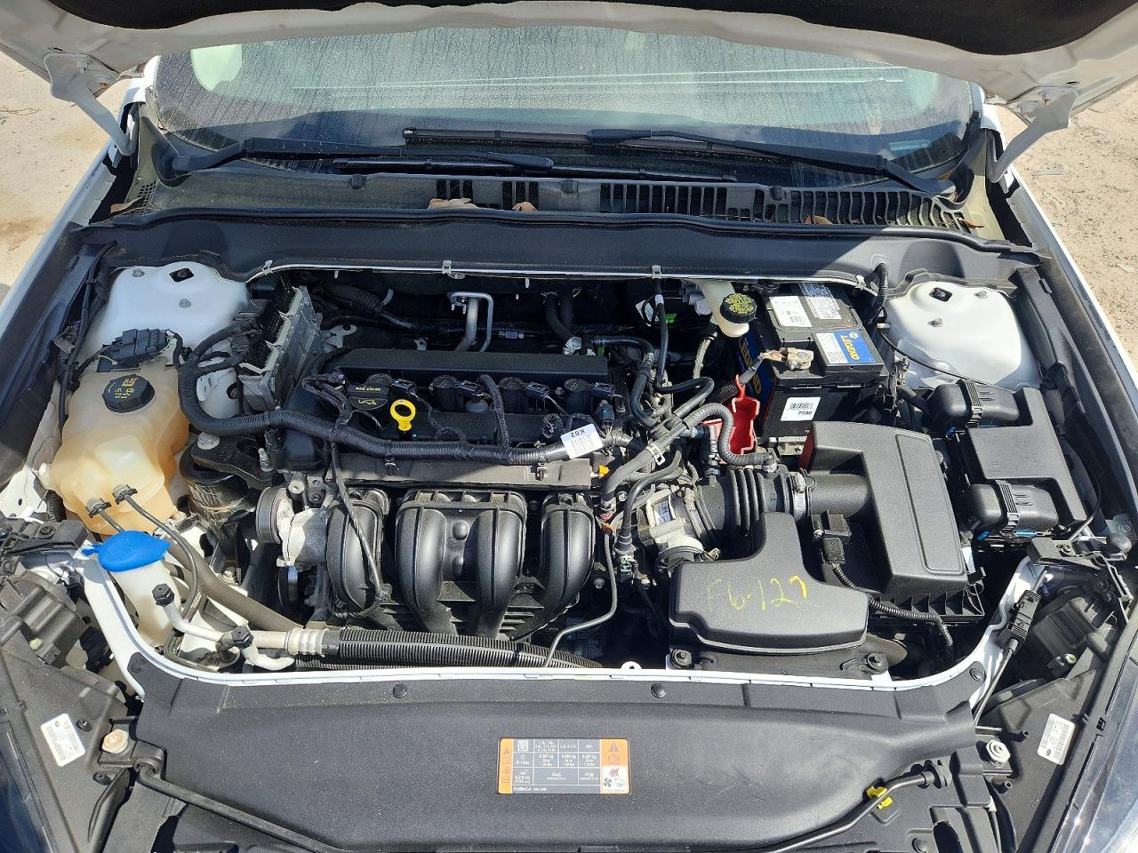 2016 Ford Fusion VIN 3FA6P0G75GR176373 photo 11