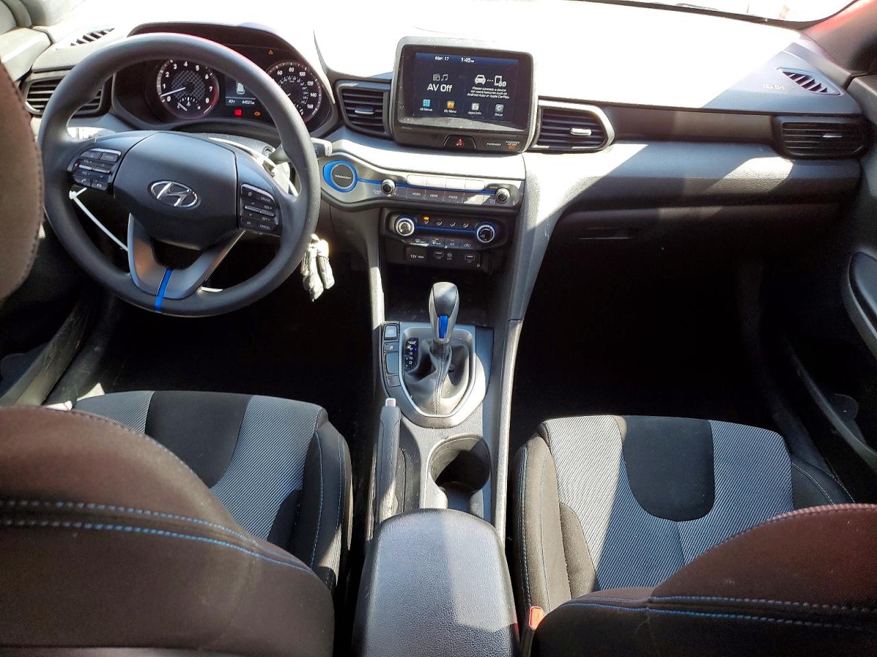 2019 Hyundai Veloster VIN KMHTG6AF7KU011082 photo 8