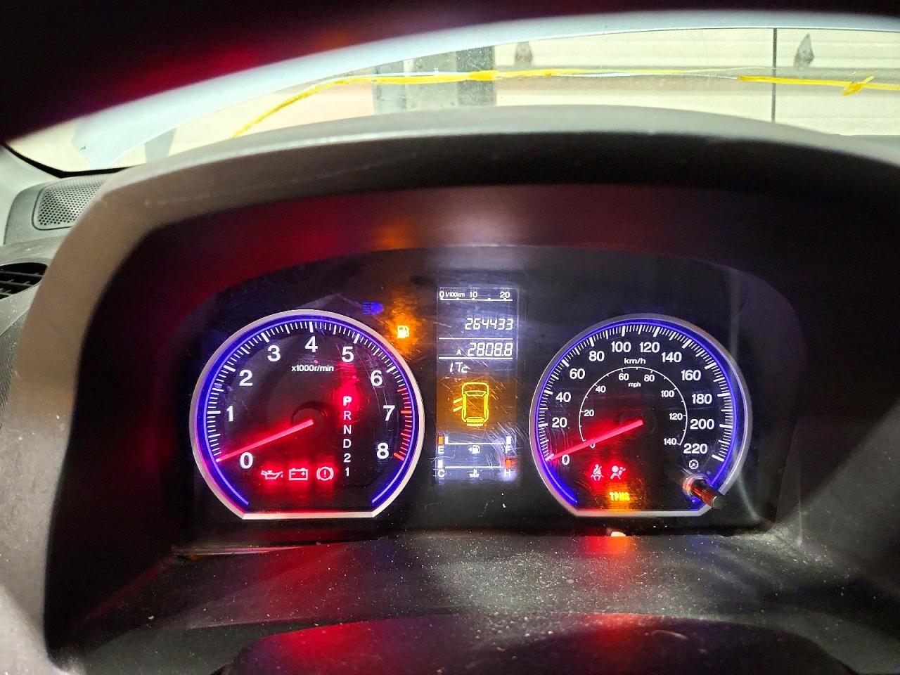2009 Honda Crv VIN 5J6RE48529L804838 photo 9
