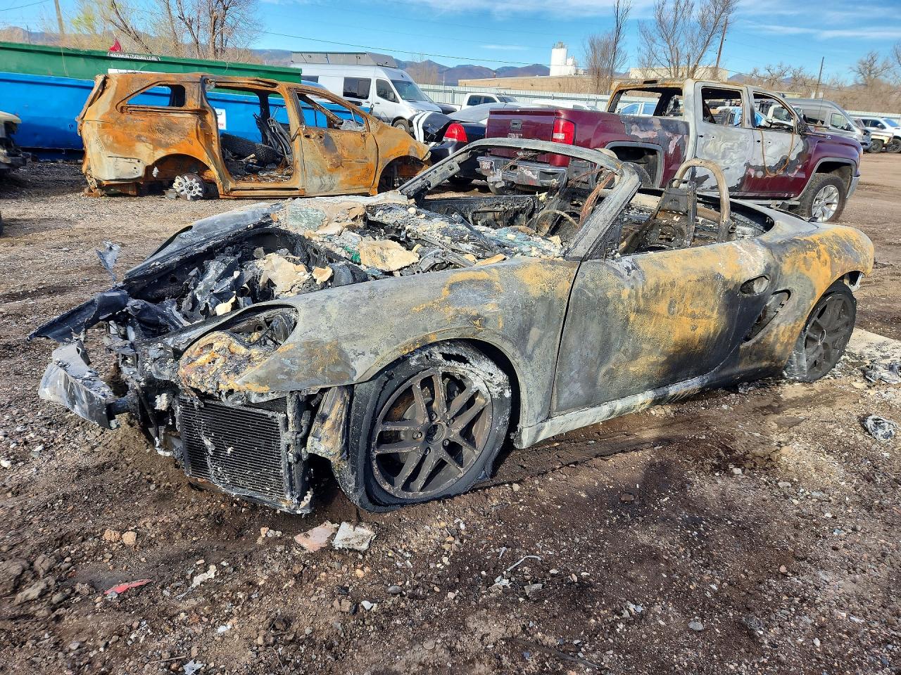 2008 PORSCHE Boxster VIN WP0CA29868U710216 photo 1