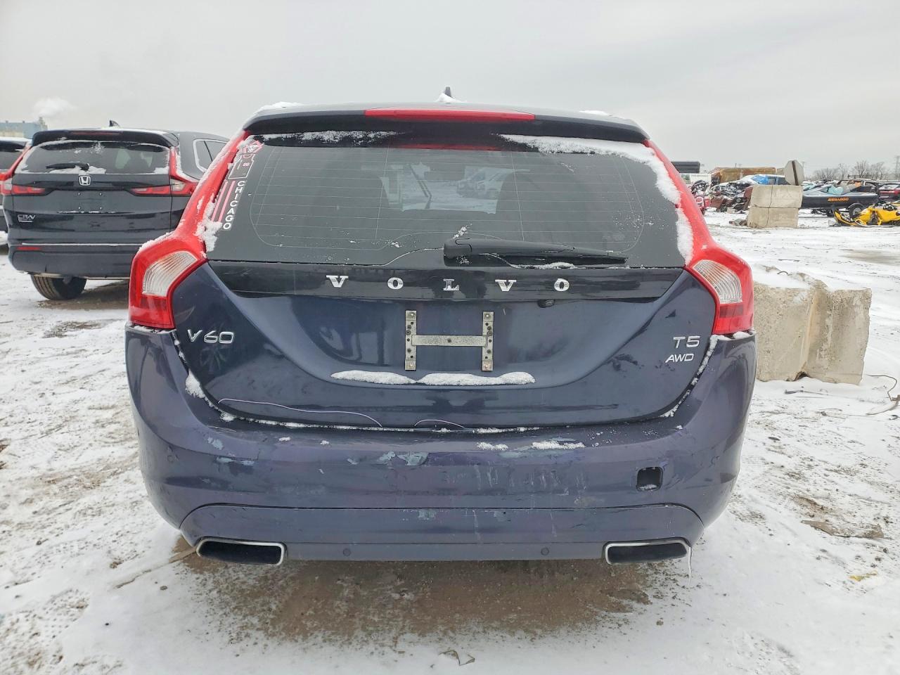 2016 VOLVO V60 VIN YV1612SK4G1310393 photo 6