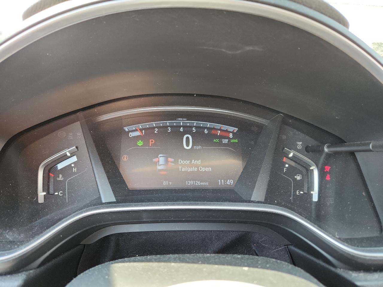 2019 Honda Crv VIN 7FARW1H80KE004628 photo 9
