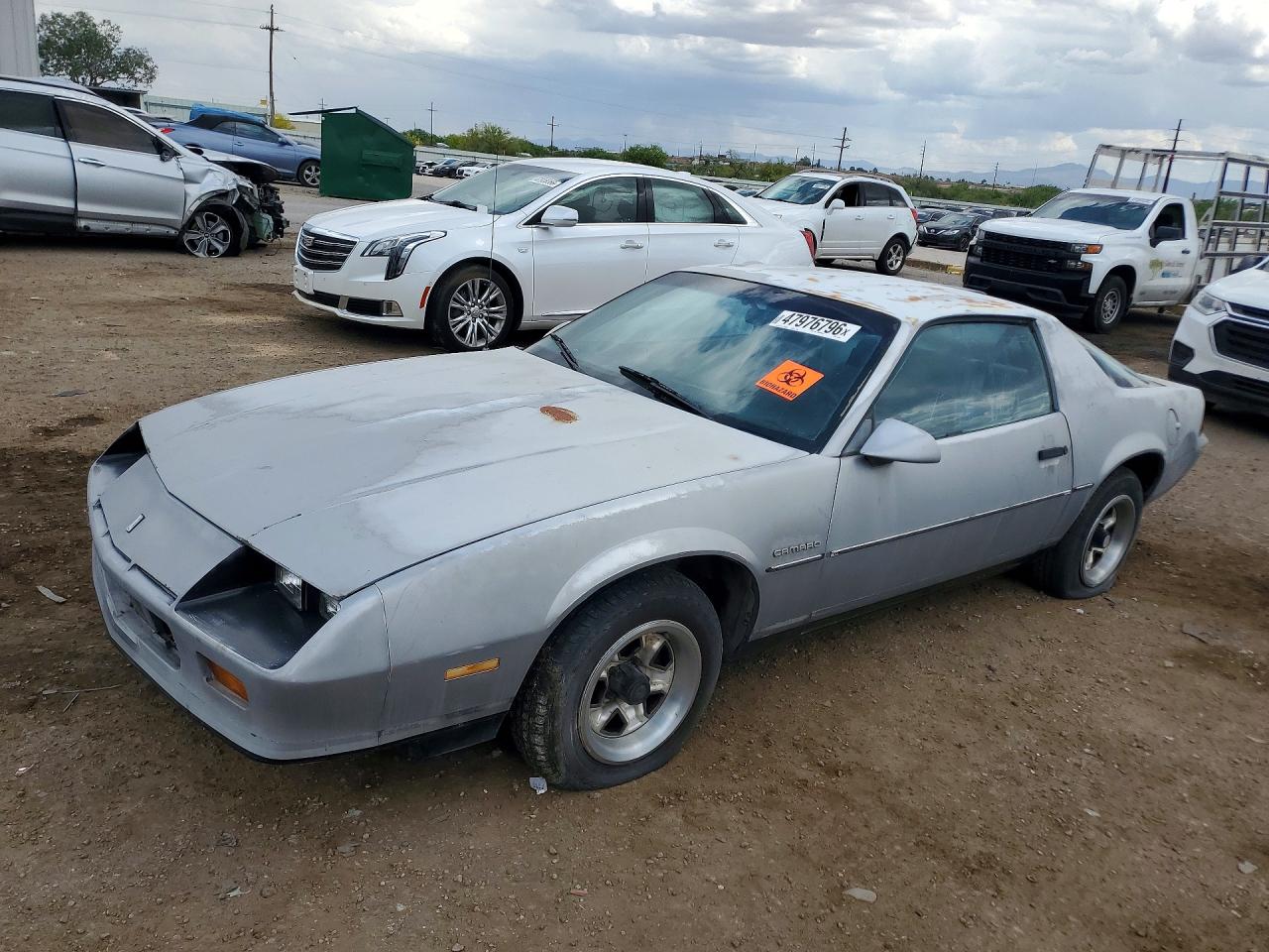 1986 CHEV Camaro VIN 1G1FP87S7GL115658 photo 1