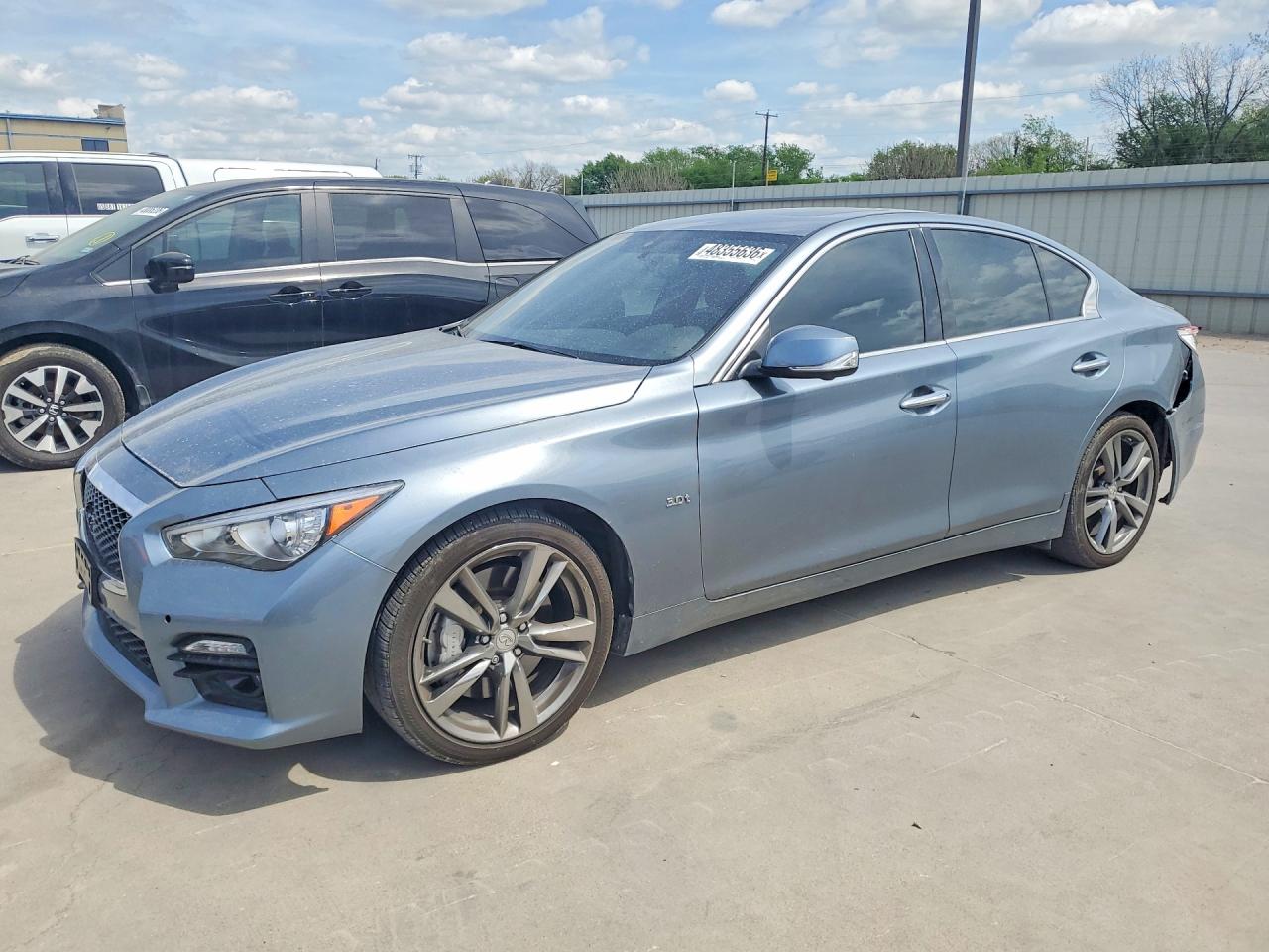2017 Infiniti Q50 VIN JN1EV7AR9HM840525 photo 1