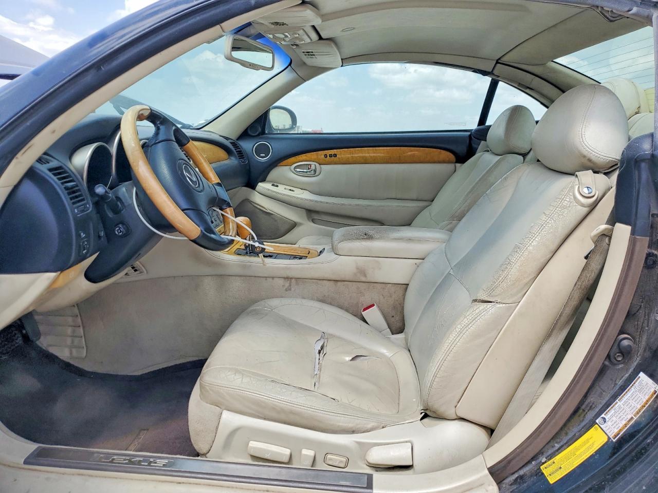 2003 Lexus Sc 430 bas VIN JTHFN48Y730038910 photo 7
