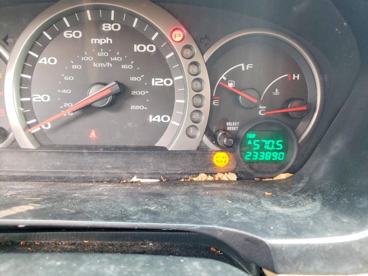 2004 Honda Pilot VIN 2HKYF18504H508548 photo 9