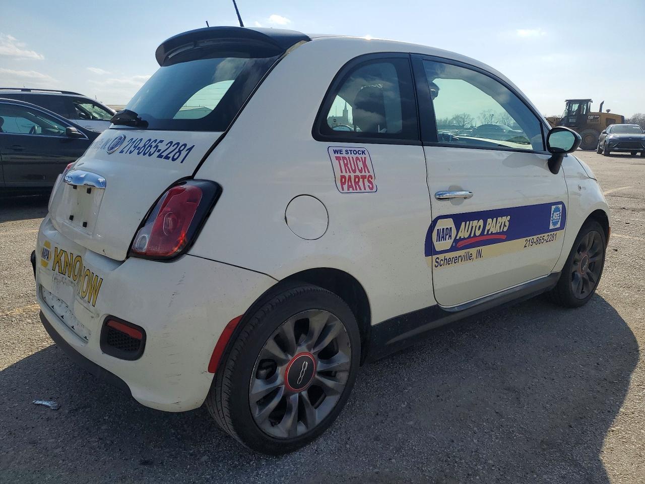 2017 Fiat 500 VIN 3C3CFFKR1HT700252 photo 3
