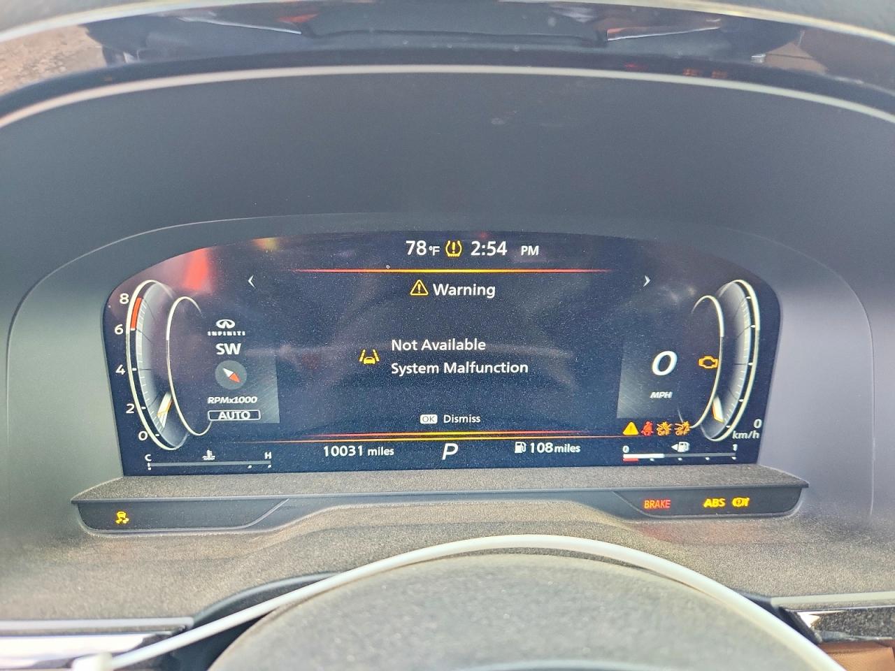 2025 Infiniti Qx60 autog VIN 5N1AL1HU8SC357724 photo 9