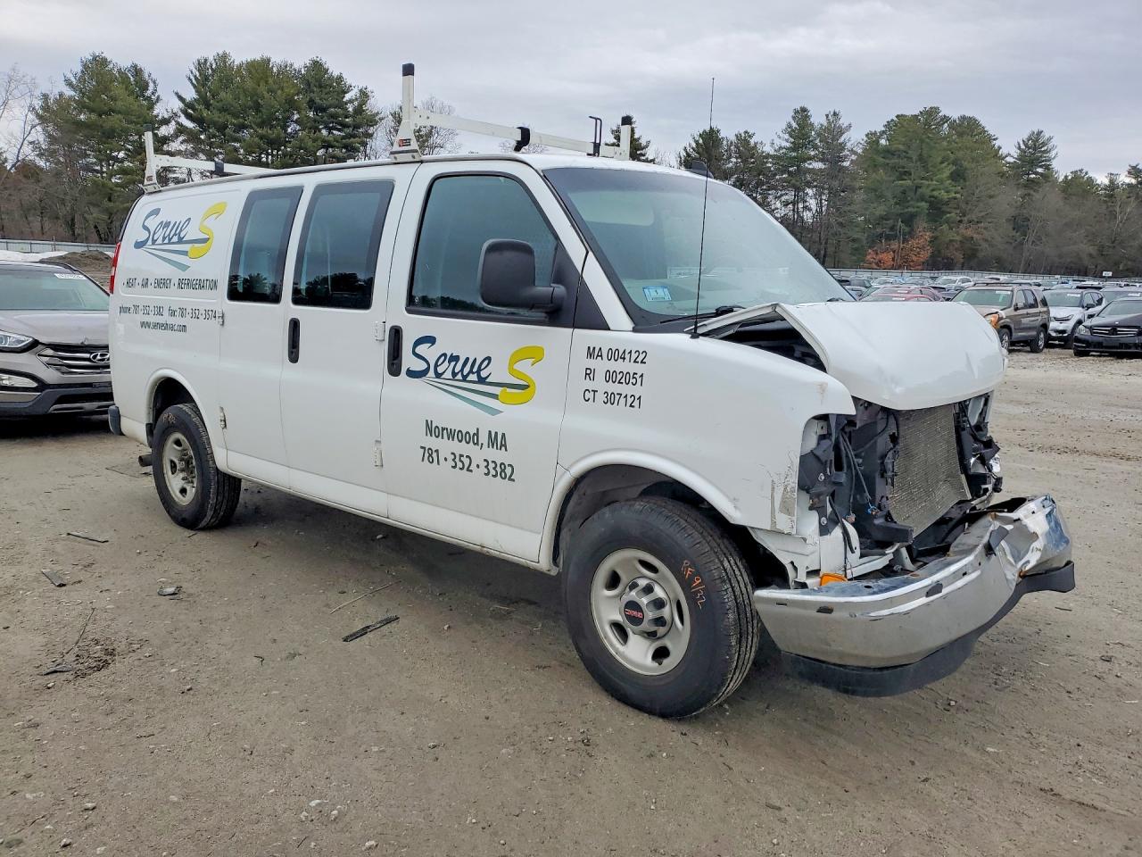 2021 GMC Savana VIN 1GTW7AFP9M1307098 photo 4